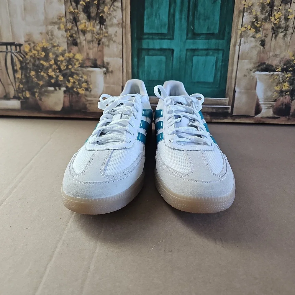 adidas Predator Freestyle Indoor Soccer Mens White Sneakers Athletic Shoe JS0925
